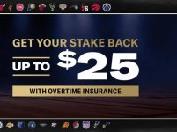 Main image of the thread: Place a Moneyline Wager on Any NBA Game and if Your Team Loses Get Your Stake Back in Free Bets up to $25 (New + Existing Customers)