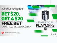 Main image of the thread: Bet $20 and Get a $20 Free Bet if Your Team Loses in OT (New + Existing Customers)