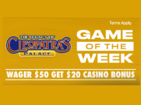 Main image of the thread: Wager $50 on the Legacy of Cleopatras Palace for $20 Casino Bonus (New + Existing Customers)