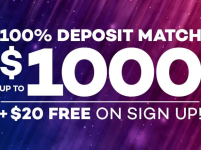 Main image of the thread: Sign Up Today and Get $20 Bonus + a 100% Deposit Match Up to $1,000 (New Customers)