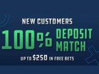 Main image of the thread: Make a Deposit and Get a 100% Deposit Match Up to $250 in Free Bets (New Customers)