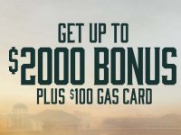 Main image of the thread: Get 100% Bonus Match on Deposit up to $2,000 + $100 Gas Card (New Customers)