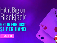 Main image of the thread: Play Blackjack and Get In for Just $1 per Hand (New + Existing Customers)