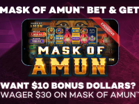 Main image of the thread: Wager $30 on Mask of Amun and Get $10 Bonus Dollars (New + Existing Customers)