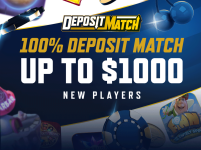 Main image of the thread: Get 100% First Deposit Match Casino Bonus up to $1,000 (New  Customers)