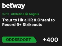 Main image of the thread: Athletics @ Angels Odds Boost (New + Existing Customers)