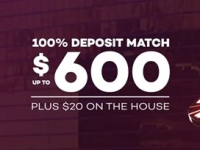 Main image of the thread: Get Deposit Match 100% Up to $600 & $20 Bonus (New Customers)