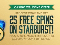 Main image of the thread: Get 100% Match Up to $2,000 + 25 Free Spins (New Customers)