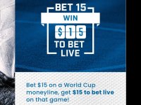 Main image of the thread: Bet $15 on the World Cup and Get $15 to Bet Live on That Game (New Customers)
