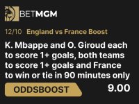 Main image of the thread: England vs France Boost (New + Existing Customers)