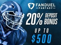 Main image of the thread: FanDuel DFS – 20% Deposit Match up to $500 (New Customers)